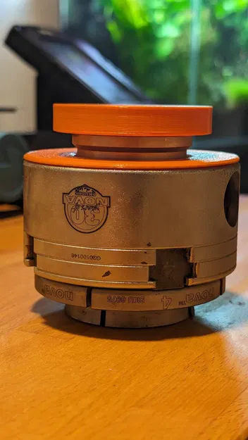 Giá đỡ mâm cặp tiện M33 x 3,5 gắn tường - Image 2