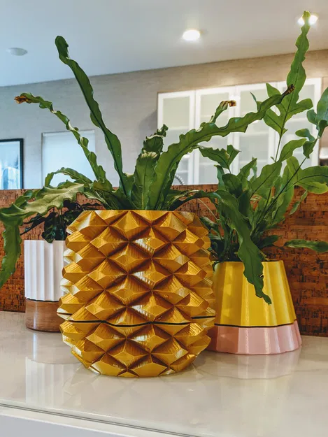 Chậu Cây Tự Tưới Theo Thông Số Có Chỉ Báo Mực Nước - Image 6