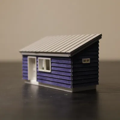 Nhà Tí Hon Tỉ Lệ H0 "Nhà Số 2"