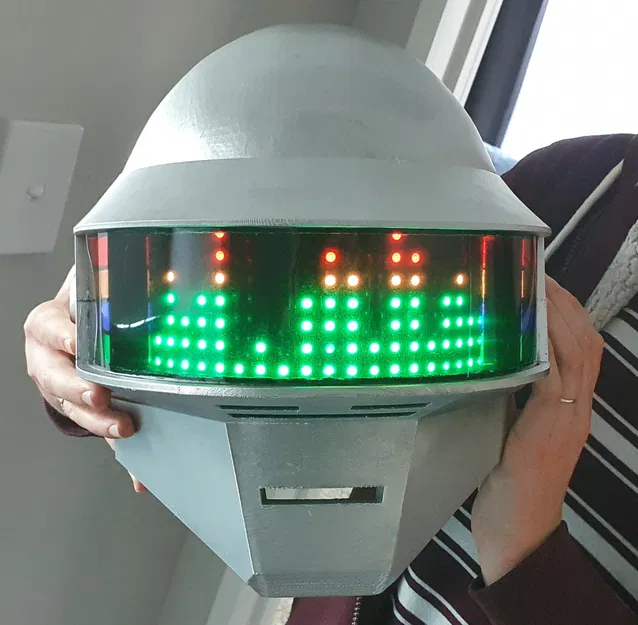 Mô hình nón Daft Punk có đèn LED - Image 3