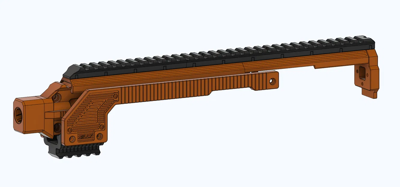 Deuce Pro Parts: Tay bơm, Mõm SCAR, Bộ đệm lò xo - Image 3