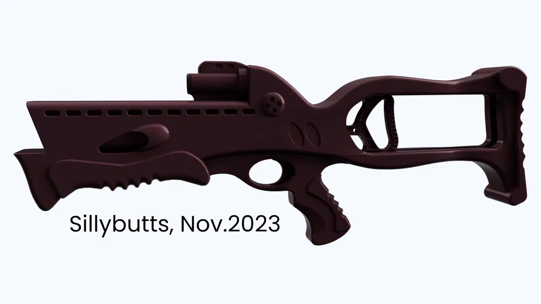 Mô Hình 3D Súng Nerf Kenner Crossbow 1995 - Image 4