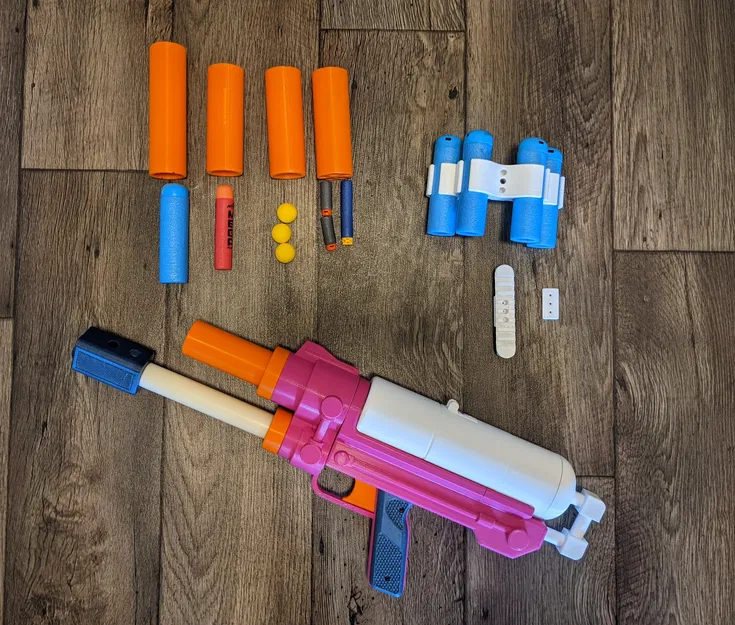 Ống đạn Nerf Titan Cải Tiến (Mega XL/MXL, Mega, Elite, Half Dart, Rival, Tên lửa Demolisher) - Image 4