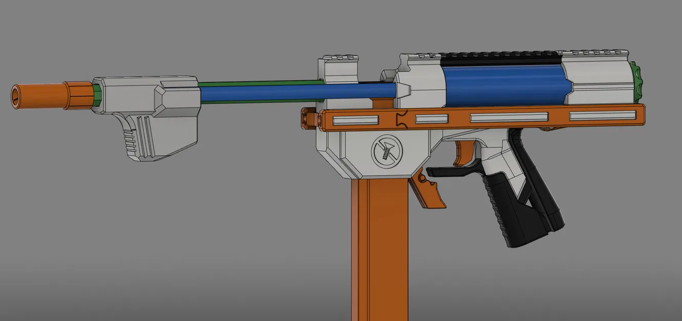 Low Hardware Talon Claw U (LHTCU) - Mẫu Blaster In 3D Không Cần Ốc - Image 6