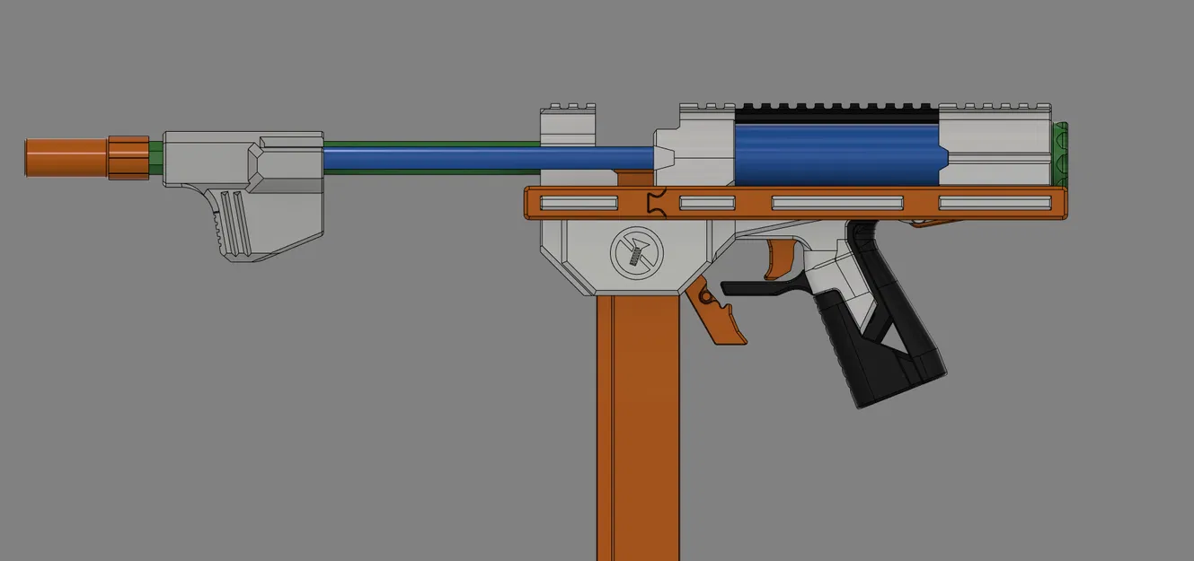 Low Hardware Talon Claw U (LHTCU) - Mẫu Blaster In 3D Không Cần Ốc - Image 7
