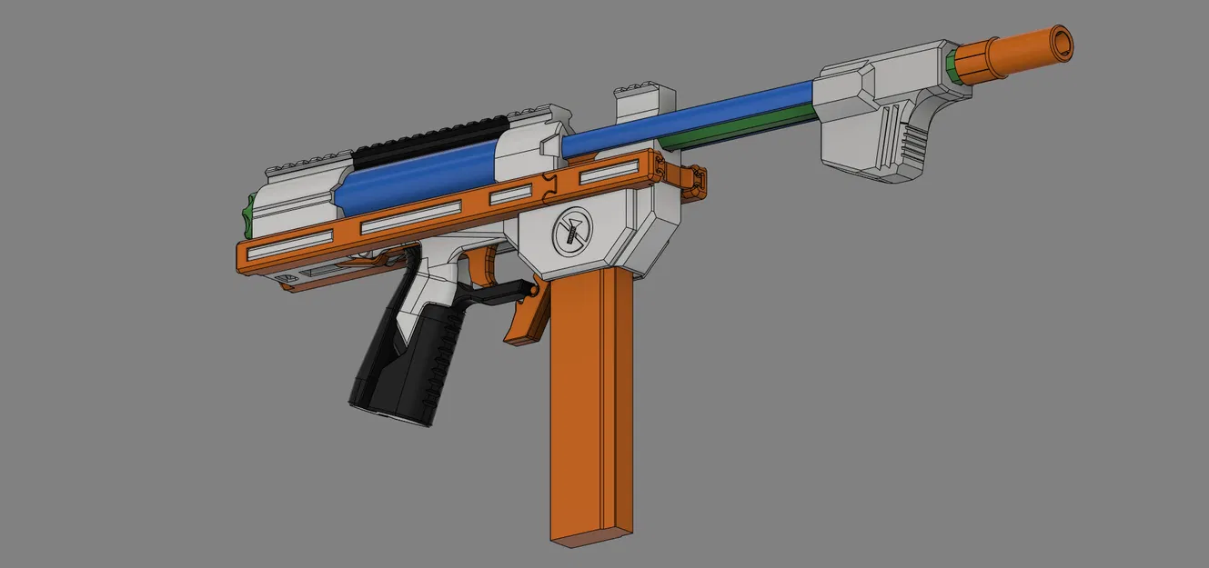 Low Hardware Talon Claw U (LHTCU) - Mẫu Blaster In 3D Không Cần Ốc - Image 8