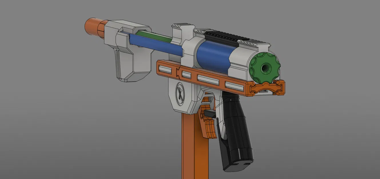 Low Hardware Talon Claw U (LHTCU) - Mẫu Blaster In 3D Không Cần Ốc - Image 9