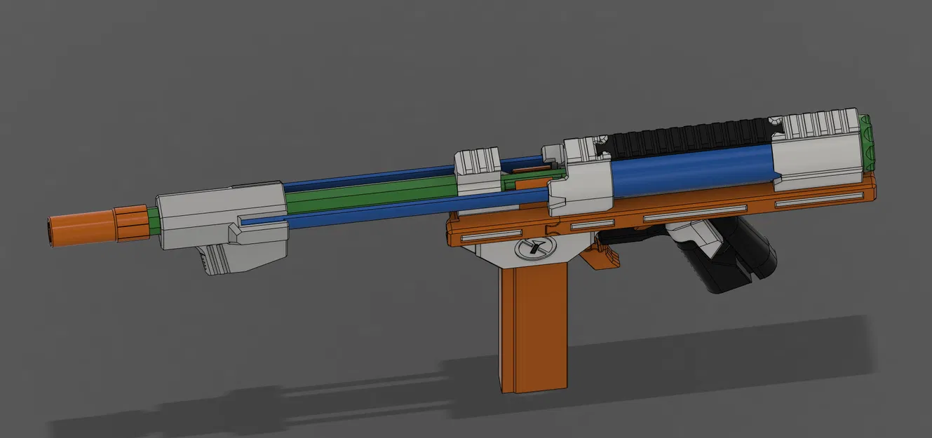 Low Hardware Talon Claw U (LHTCU) - Mẫu Blaster In 3D Không Cần Ốc - Image 11