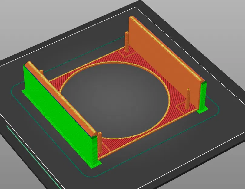 Giá đỡ quạt Mini PC Topton (không có lưới) - Image 1