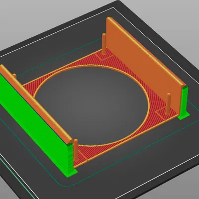 Giá đỡ quạt Mini PC Topton (không có lưới)