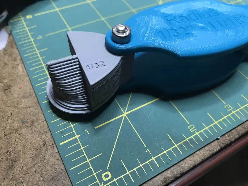 Lá 3/16" Chỉnh Sửa Cho Thước Đo Bán Kính Hoàng Gia - Image 2