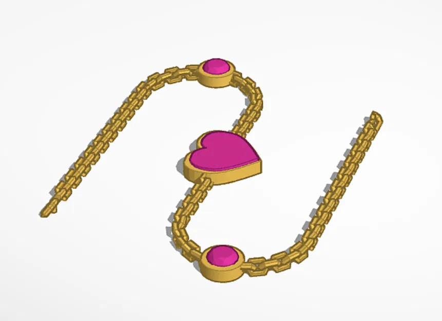 Dây chuyền trái tim - Image 1