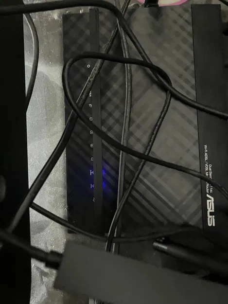 Vỏ Che Đèn Báo Router ASUS DSL-AC55U - Image 2