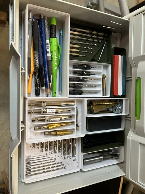 Giá đỡ mũi khoan Gridfinity - Image 1