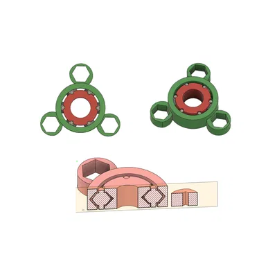 Đồ Chơi Quay Fidget Một Ngón