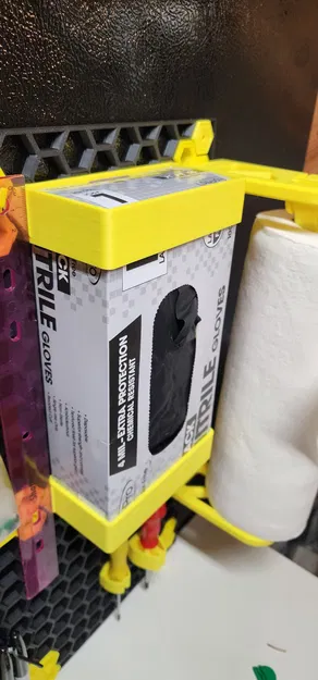 Giá đỡ Hộp Găng tay cho Honeycomb Storage Wall - Image 1