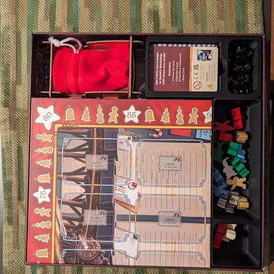 Hộp Đựng Board Game Santa's Workshop (Bản 2)