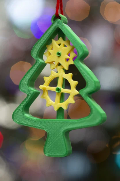 Móc Trang Trí Cây Thông Noel Bánh Răng - Image 3