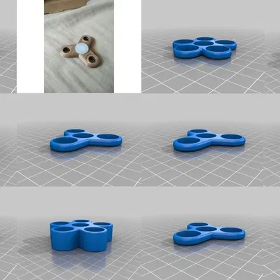 Đồ Chơi Spinner Kiểu Parametric (Có cạnh bo tròn)