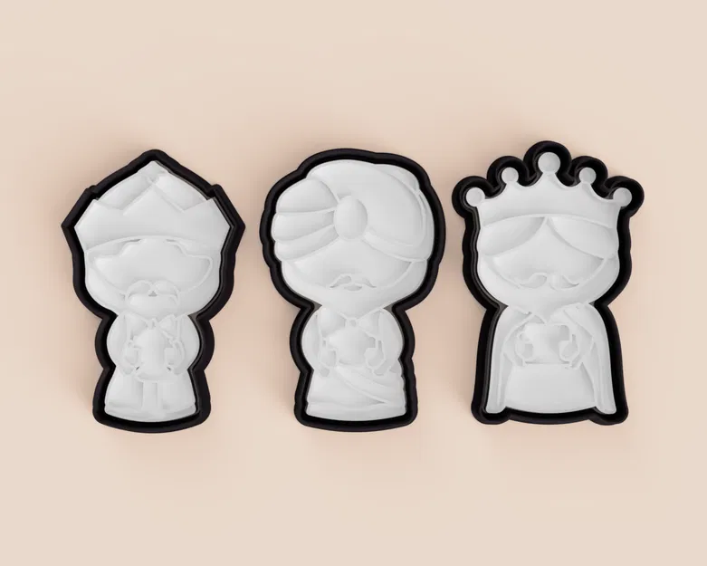 Reyes Magos - Khuôn Cắt Bánh Quy 11cm - Image 1