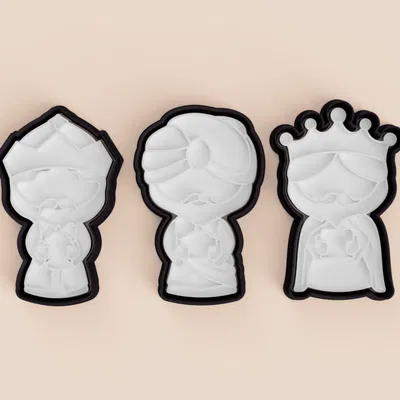 Reyes Magos - Khuôn Cắt Bánh Quy 11cm