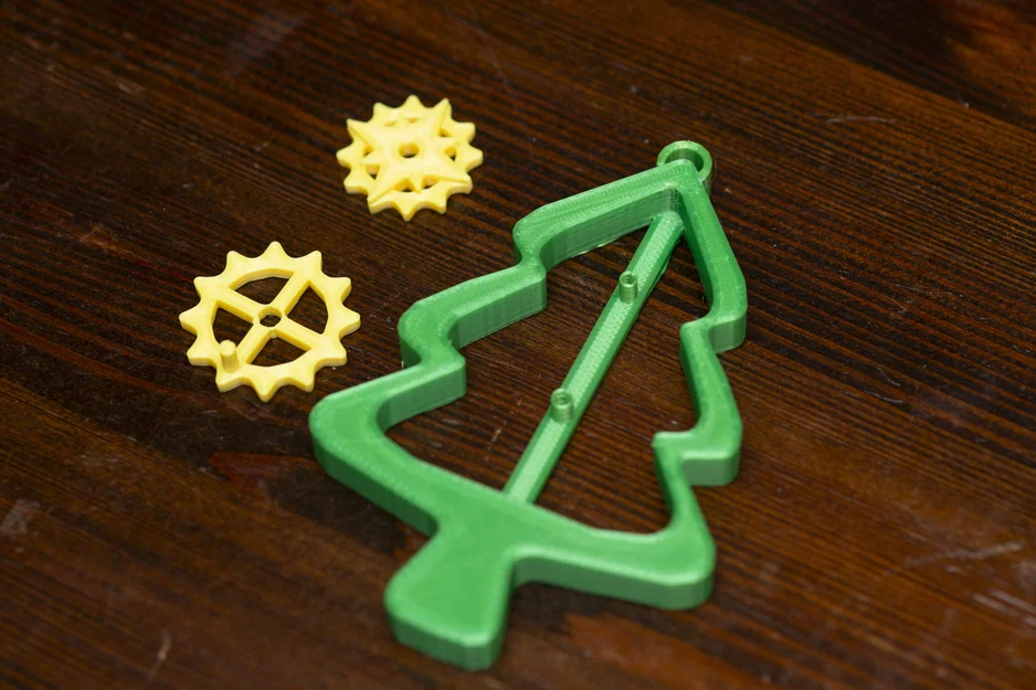 Móc Trang Trí Cây Thông Noel Bánh Răng - Image 6