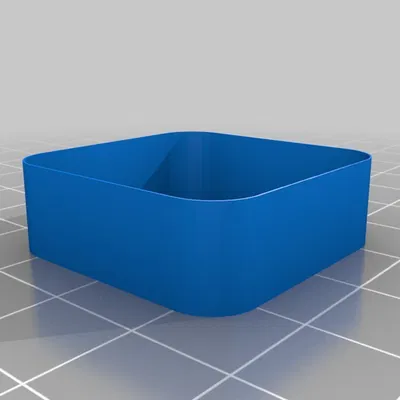 Tường vuông bo tròn tùy chỉnh - Parametric