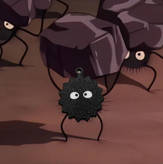 Móc Khóa Tụ Linh (Susuwatari) Phim Spirited Away - Image 1