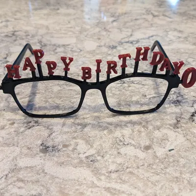 Kính Sinh Nhật "Happy Birthday" Có Số Tuổi