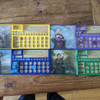 Bìa Bảng Nhân Vật Legends of Andor