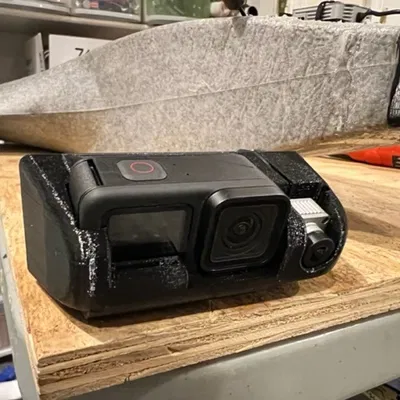 Mũi Big Drak cho Gopro Hero 11 - Gắn được DJI hoặc cam khác