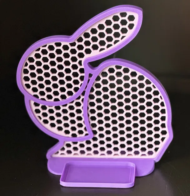 Chân Đế Kèm Bát Đựng Khuyên Tai Hình Thỏ - Image 1