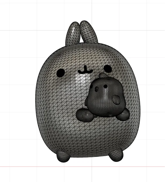 Đồ Chơi Molang Cầm Tay - Image 1