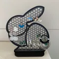 Giá Đựng Bông Tai Hình Thỏ - Thumbnail 1