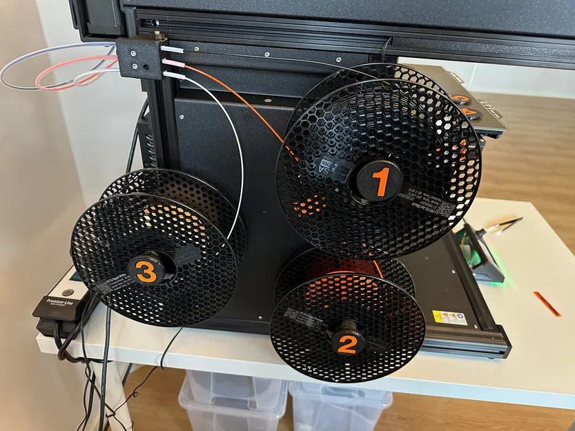 Biển Số Cho Giá Đỡ Cuộn Dây Máy Prusa XL - Image 1