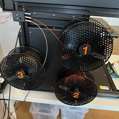 Biển Số Cho Giá Đỡ Cuộn Dây Máy Prusa XL