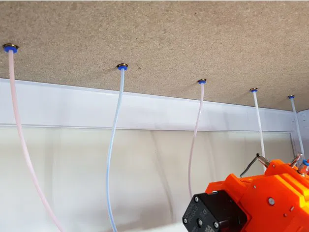 Giá đỡ cuộn dây tự thu dưới gầm kệ MMU - Image 11