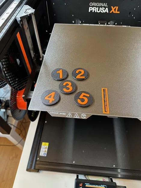 Biển Số Cho Giá Đỡ Cuộn Dây Máy Prusa XL - Image 3