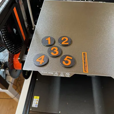 Biển Số Cho Giá Đỡ Cuộn Dây Máy Prusa XL