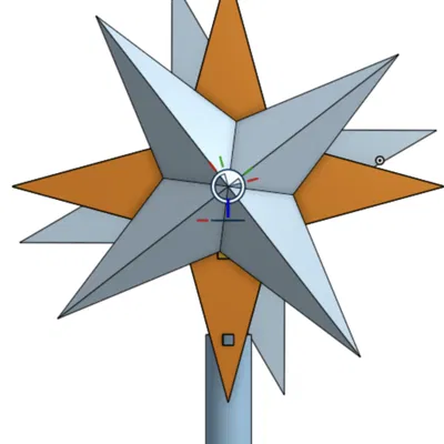 Chân Nến Giáng Sinh Chuyển Động