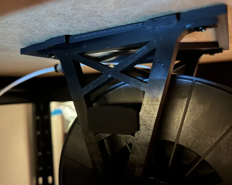 Đầu nối ống PTFE và ren vuông cho giá treo cuộn dây dưới kệ với - Image 5