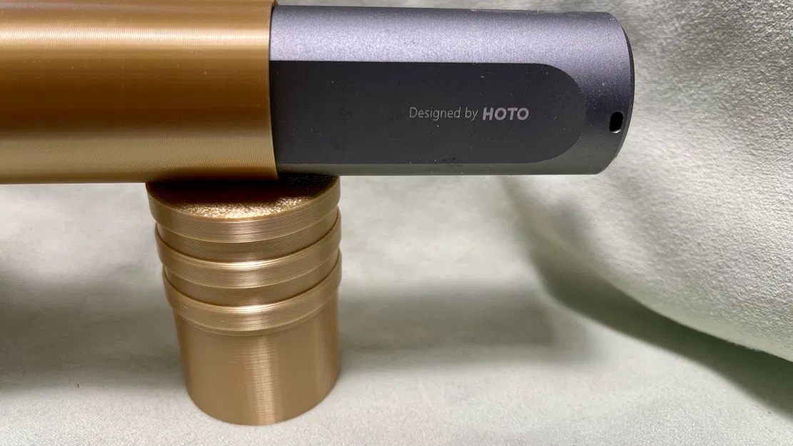 Vỏ trụ đèn pin HOTO có nắp - Image 3