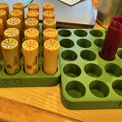 Khay đựng vỏ đạn 20g 12g cho reloading