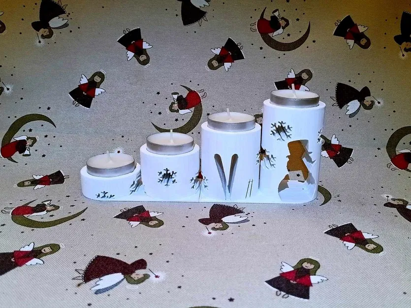 Chân Nến Mùa Vọng - Advent Candlestick - Image 1