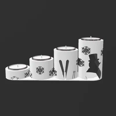 Chân Nến Mùa Vọng - Advent Candlestick