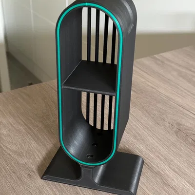 Giá đỡ tai nghe kèm chỗ cất đồ cho máy 200mm