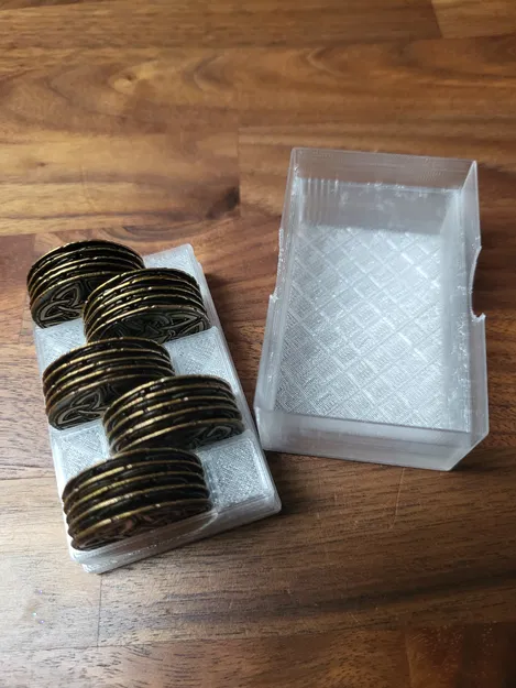 Hộp đựng có nắp cho đồng xu Wizard Deluxe - Image 1