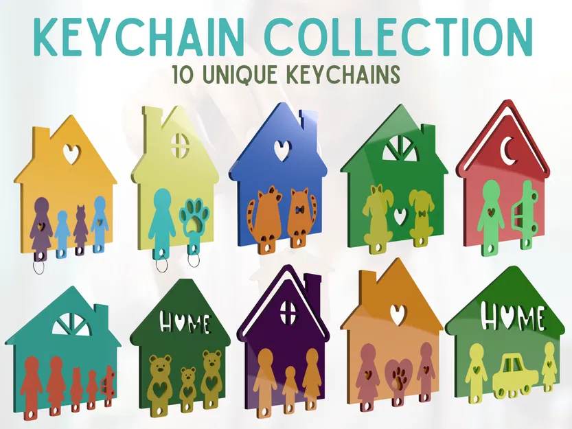 Bộ Tấm Nền Móc Khóa Hình Ngôi Nhà - Image 1