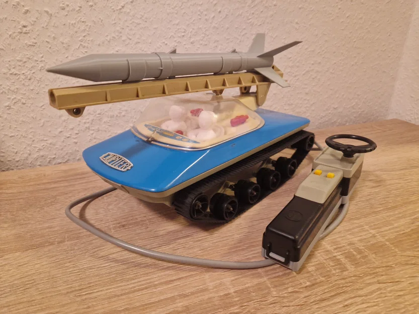 Tên Lửa Jupiter Mondfahrzeug Rakete - Image 1