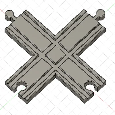 thanh ray gỗ chữ thập